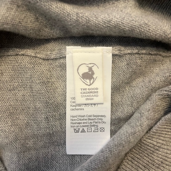 J. Crew Light Gray Cashmere Sweater - Picture 11 of 13